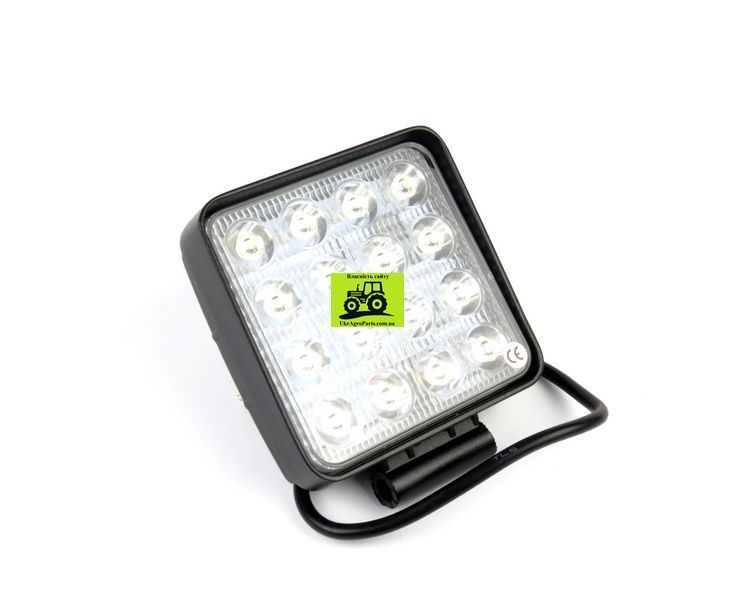 Фара светодиодная квадратная 48 W R-SPOT (16 диодов) фото товару